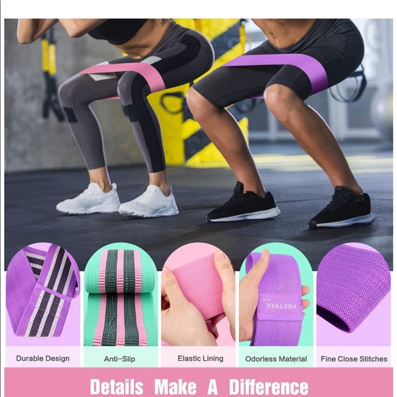Booty Bands 🍑Resistance Bands For Home Workout - Picture 2 of 7